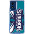 NBA Charlotte Hornets Large Logo Moto G 5G (2024) Clear Case